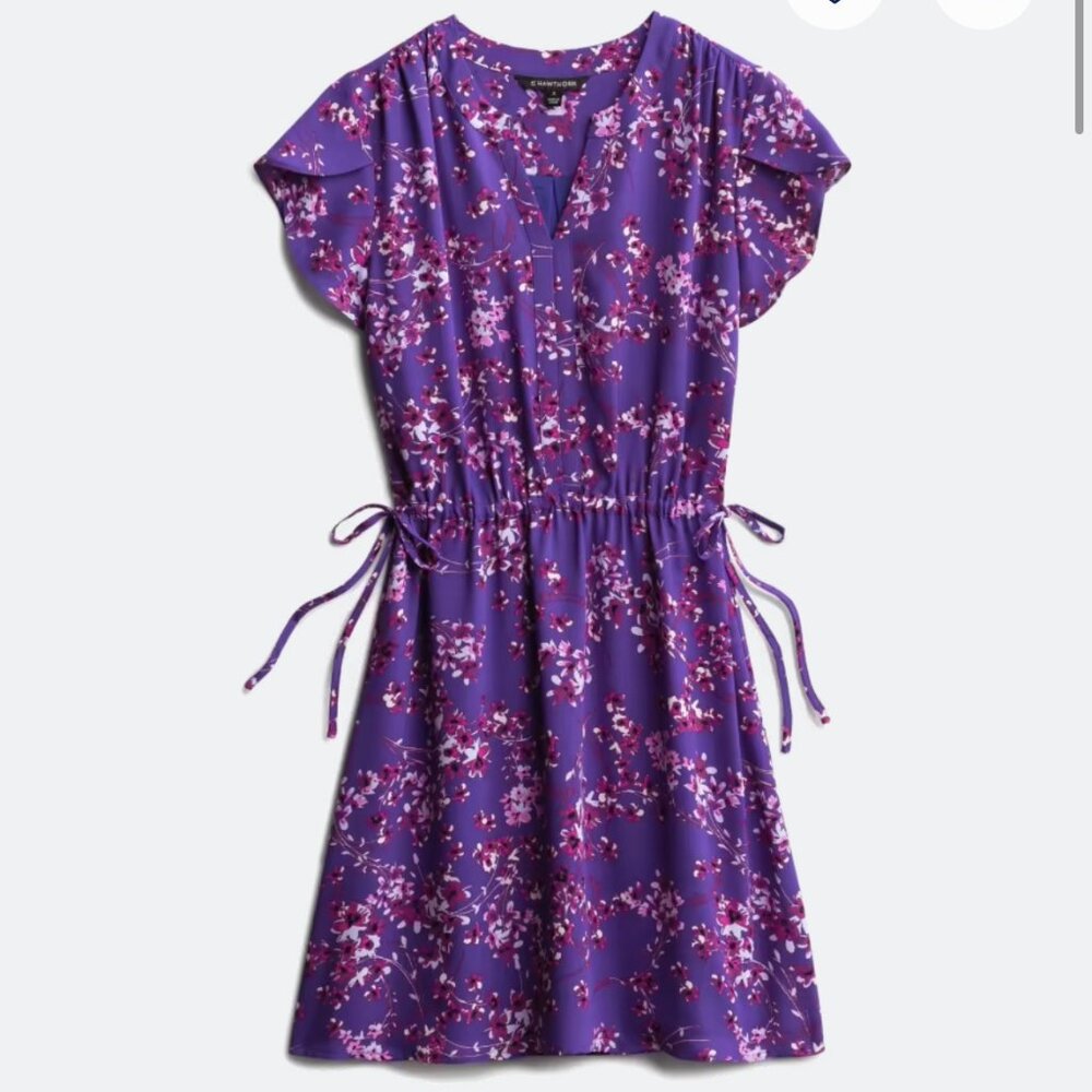 41 Hawthorn Celia Sleeve Detail Dress Size XLP (Stitch Fix) - Worn only once!